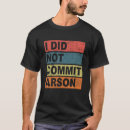 Recherche de arson tshirts Commis