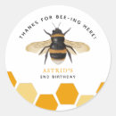 Recherche de abeilles de miel autocollants Jaune