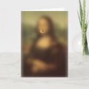 Recherche de mona lisa vœux cartes Leonardo da vinci