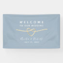 Recherche de mariage banderoles Bienvenue à notre