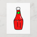 Recherche de ketchup cartes postales Bouteille