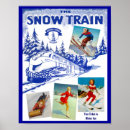 Recherche de voyage train posters Neige