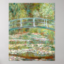 Recherche de nénuphars posters Claude monet