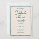 Recherche de vintage fiançailles invitations Rétro