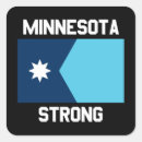 Recherche de minnesota autocollants Drapeau
