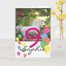 Recherche de 9 ans anniversaire cartes Petite fille
