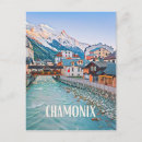 Recherche de affiche de ski cartes postales Chamonix