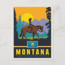 Recherche de montana vœux cartes Rétro