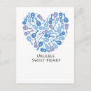 Recherche de ukulélé cartes postales Ukulele