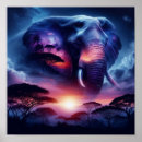 Suche nach elefant silhouette poster Sonnenuntergang