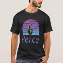 Recherche de peace sign tshirts Les années 70