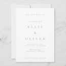 Recherche de dusty blue mariage invitations De bleu poussiéreux