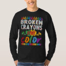 Recherche de crayon de couleur tshirts Soutien