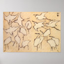 Recherche de peintures japonaises posters Grues
