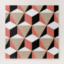 Suche nach schwarz weißes geometrisches puzzle Modern