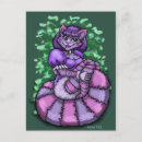 Suche nach cheshire katze postkarten Wunderland