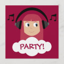 Recherche de partie dj invitations Musique