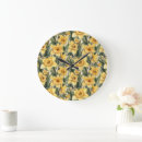 Recherche de fleur jaune horloges Pour elle