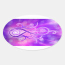Recherche de germain autocollants Flamme violette