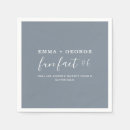Recherche de fun cocktail mariage serviettes Typographie