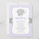 Suche nach lila grau einladungen Babydusche