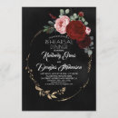 Recherche de red black gold invitations Pour eux