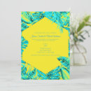Recherche de jaune turquoise invitations Été