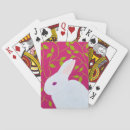 Suche nach weißes kaninchen spielkarten Hase