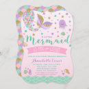 Recherche de mermaid baby shower fille invitations Sous la mer