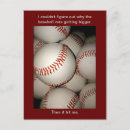 Suche nach lustige baseball postkarten Sport