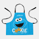 Recherche de marionnettes tabliers Monstre de cookies