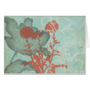 Suche nach blumen silhouette postkarten Rot