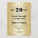 Recherche de années 20 mariage invitations Typographie
