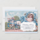 Recherche de fille vintage invitations Fête d'anniversaire