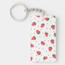 Recherche de fraise porteclés Nourriture
