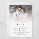 Recherche de simple photo mariage invitations Rsvp en ligne