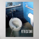Recherche de funny toilet posters Bathroom