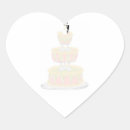 Recherche de gâteaux de mariage autocollants Bride