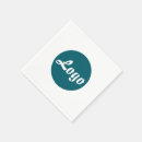 Recherche de votre texte ici serviettes Monogramme