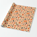 Recherche de citrouille papier cadeau Éffrayant