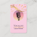 Recherche de microphone cartes visite Élégant