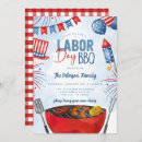 Recherche de barbecue de fête du travail invitations Patriotique
