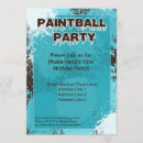 Recherche de partie paintball invitations Peinture