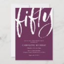Recherche de sophistiqué anniversaire invitations Classique