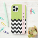 Recherche de zigzag noir et blanc iphone coques Pour elle