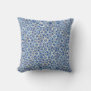 Recherche de batik bleu coussins Boho
