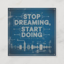 Recherche de revers cartes visite Impression de citation inspirante