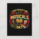 Recherche de comédie musicale cartes postales Comédies musicales