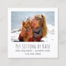 Suche nach hundemodell visitenkarten Haustier modell