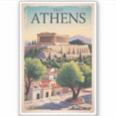 Suche nach athene aufkleber Athens greece